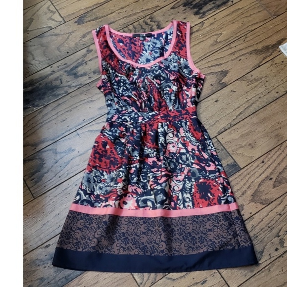 Forever 21 Floral Pattern Midi A Line Dress